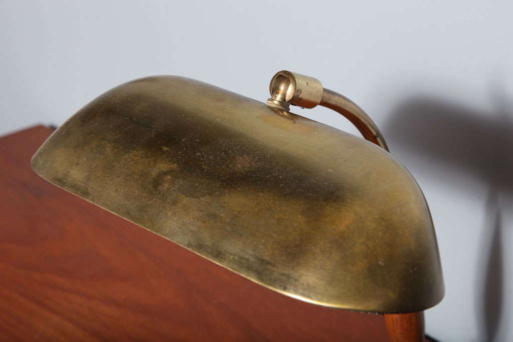 Teak Lighting: Vintage Desk Lamp
