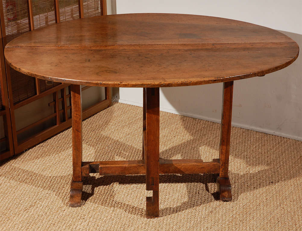 Antique French Wine Table
