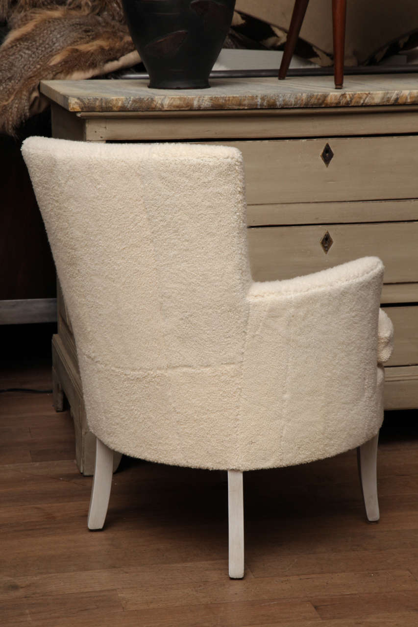 Shearling Wing Chair 2