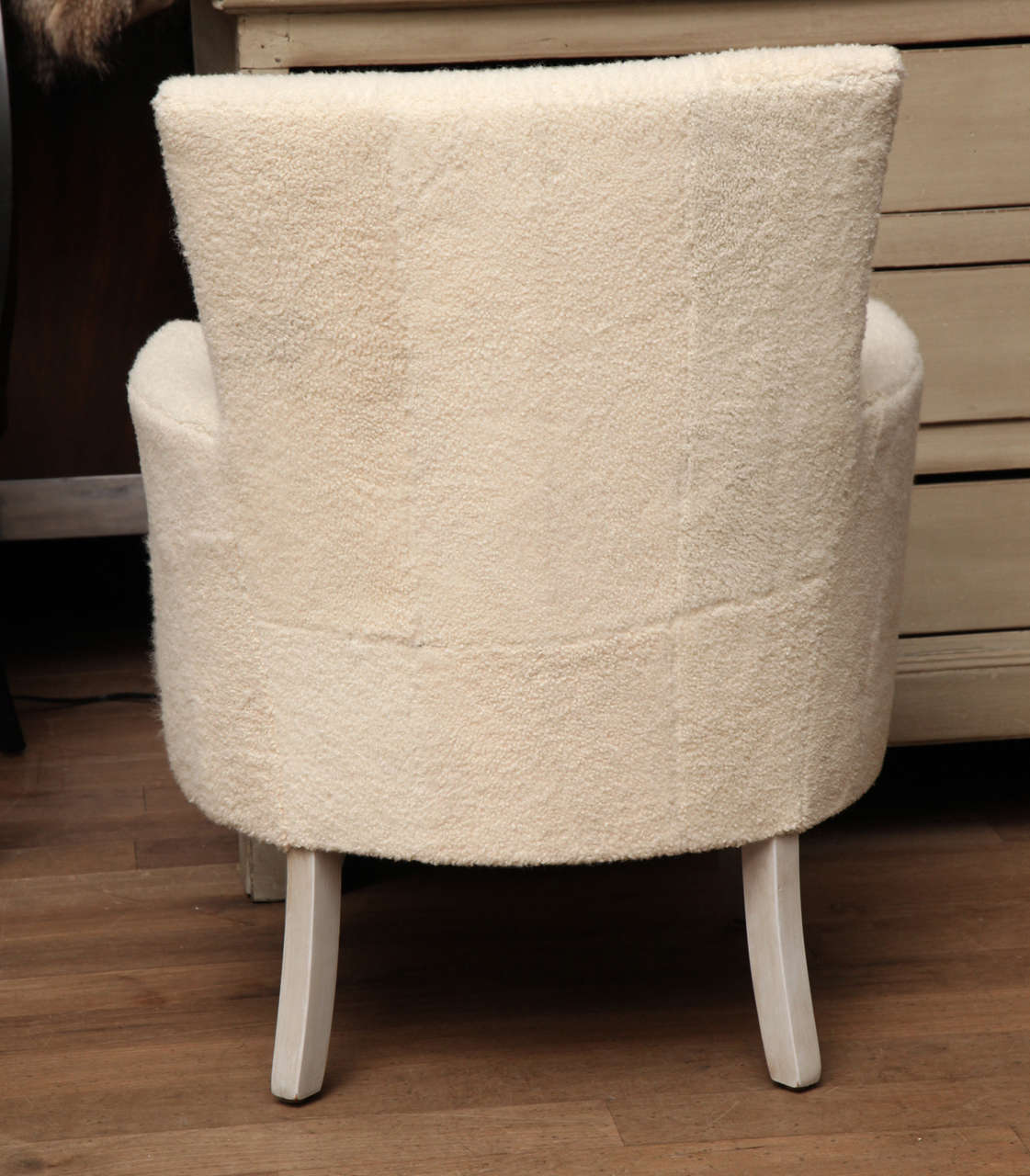 Shearling Wing Chair 3
