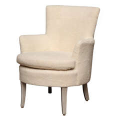Shearling Wing Chair