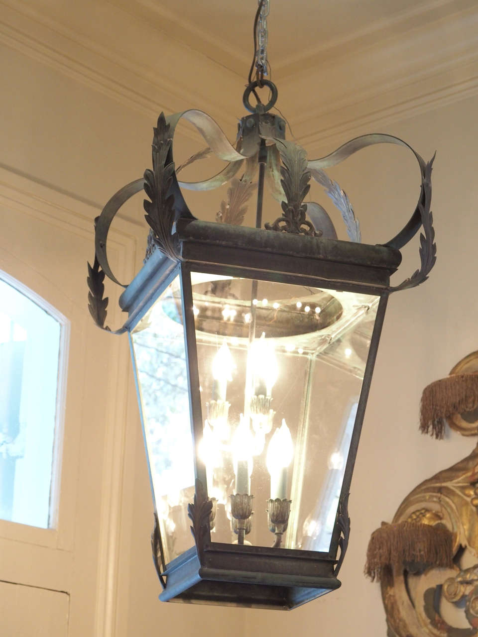 Monumental Lantern with an Acanthus Crown 1