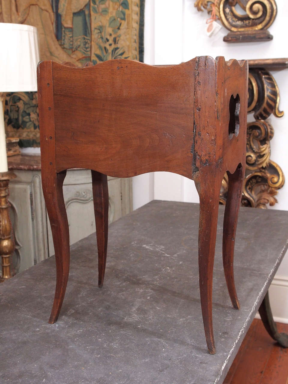 French Walnut Chevet or Nightstand 3