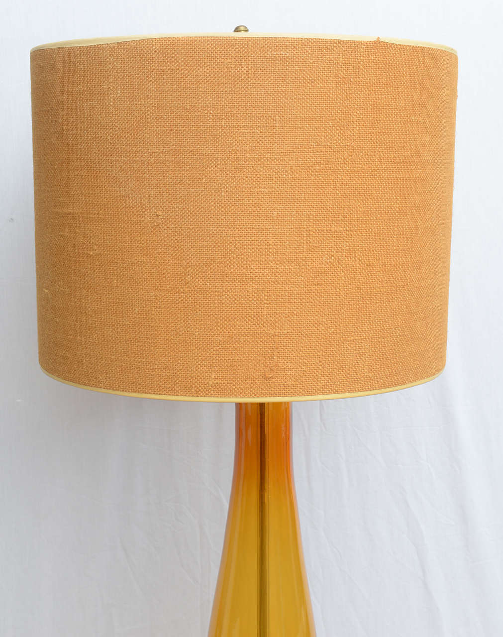 Mid-Century Modern Blanco Murano Lamp, 1960s Italy For Sale