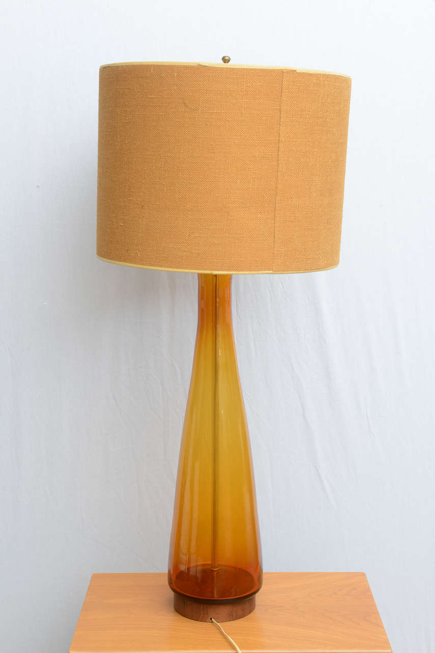 Mid-20th Century Blanco Murano Lamp, 1960s Italy For Sale