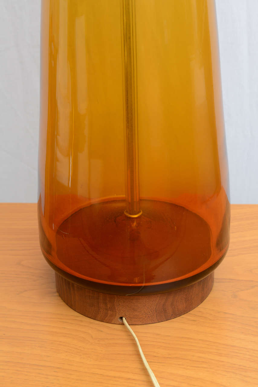 Glass Blanco Murano Lamp, 1960s Italy For Sale