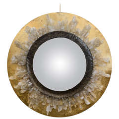 Rock Crystal Mirror by Enzo Missoni