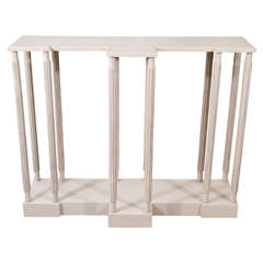 White Painted Model Stand or Console Table designed by Sir John Soane