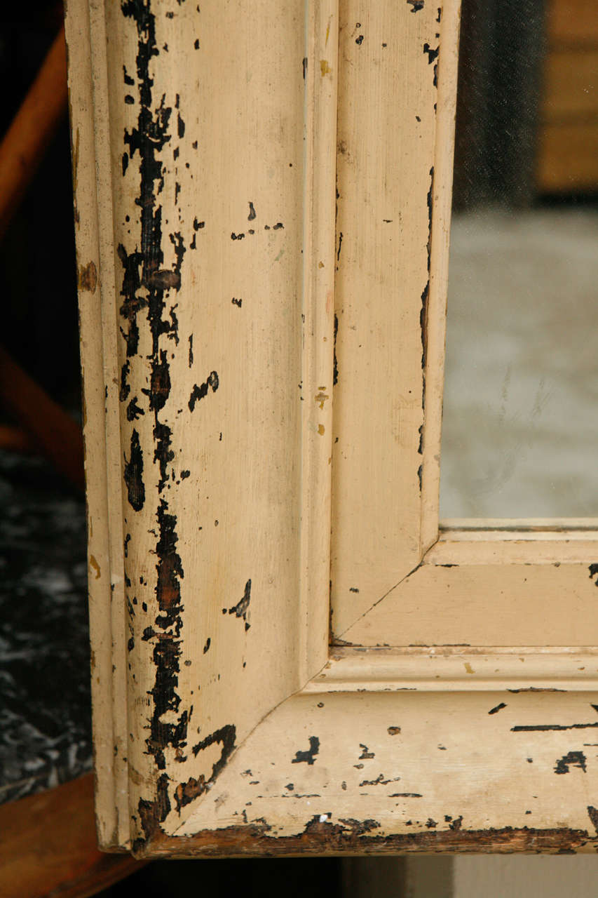 19th Century English Cupboard with Hanging Mirror 2