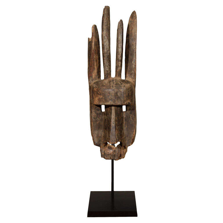 African Bamana N
tomo Horned Mask from Mali
