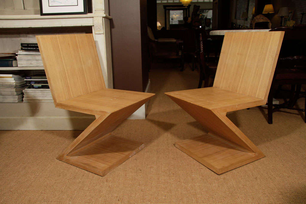 Walnut Pair of Large-Scale 