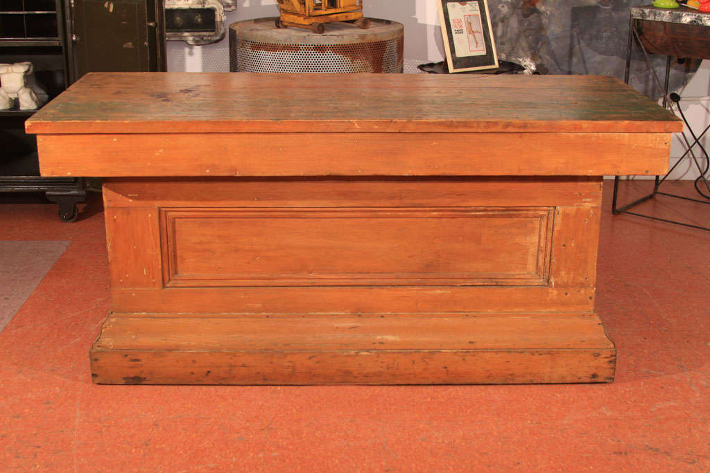 Pine Hardware Store/Dry Goods Store Counter