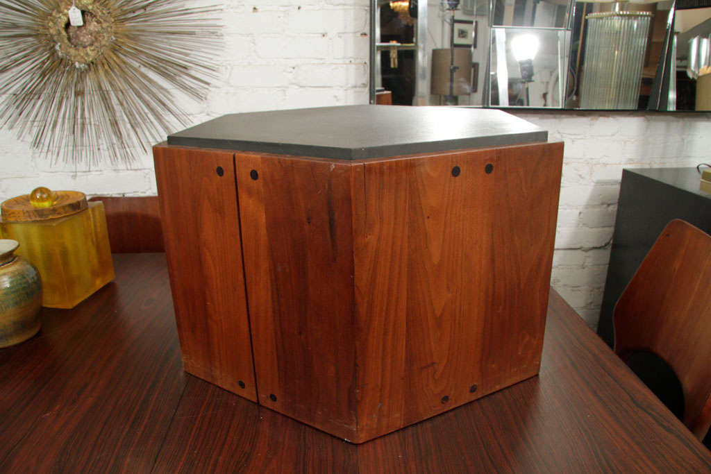 Hexagonal Side Table by Phillip Lloyd Powell