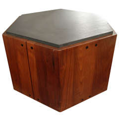 Hexagonal Side Table by Phillip Lloyd Powell