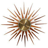 Sunburst Clock