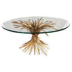 Classic Sheaf of Wheat Coffee Table