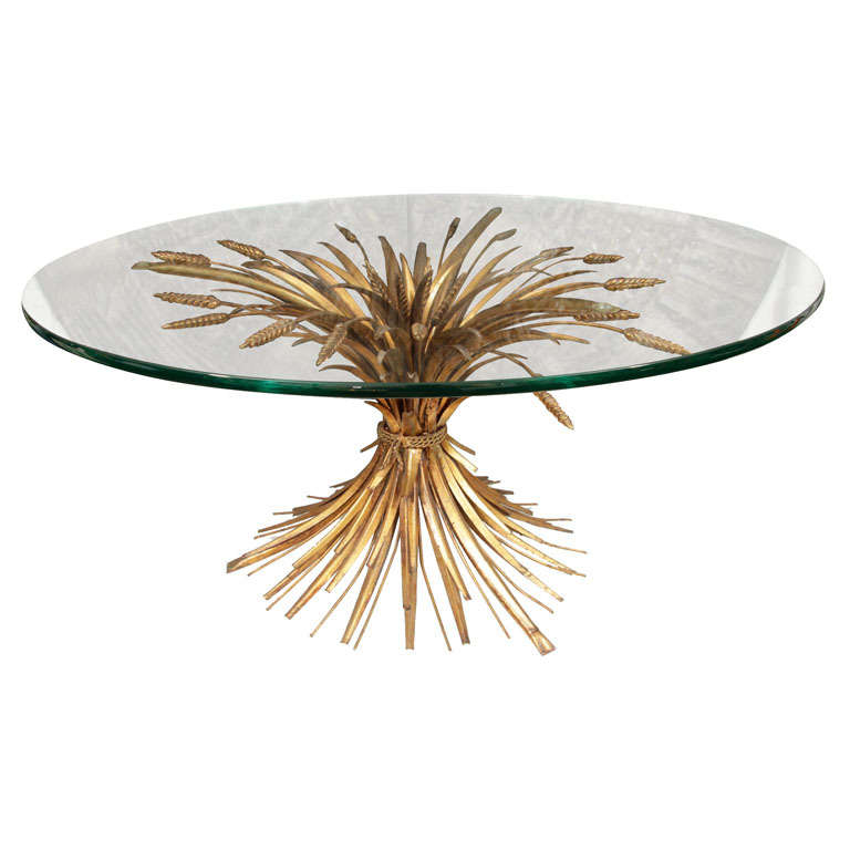 Classic Sheaf of Wheat Coffee Table