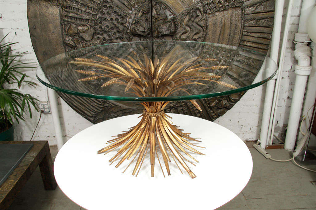 Classic Sheaf of Wheat Coffee Table at 1stDibs