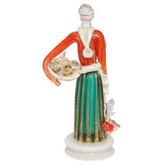 Barovier Figurine