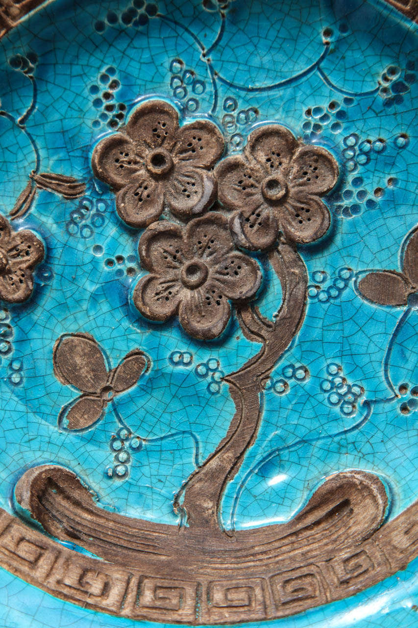 Mid-Century Modern Zaccagnini Ceramic Plate For Sale