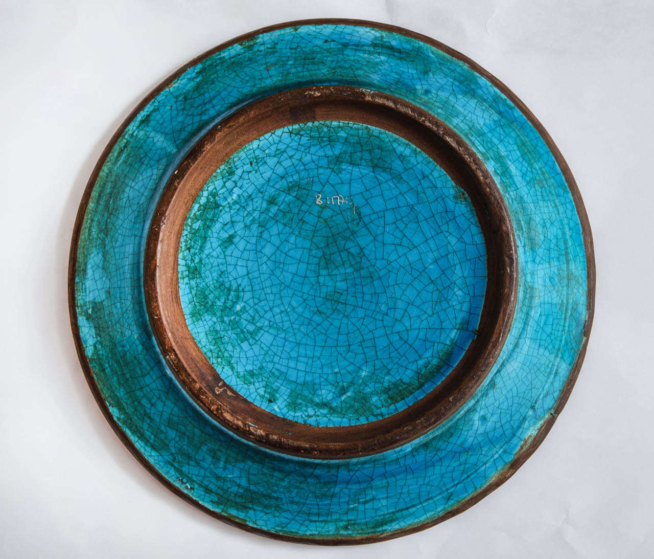 Mid-20th Century Zaccagnini Ceramic Plate For Sale