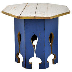 Blue Moroccan Style Table