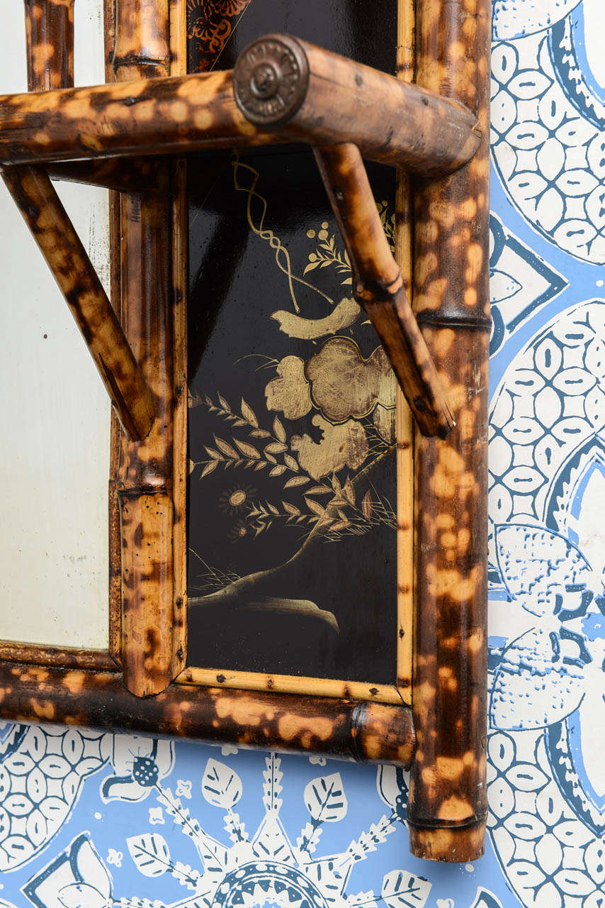 19th Century English Bamboo Mirror from Lilly Pulitzer's Private Collection 3