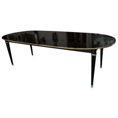 Black Lacquer Dining Table