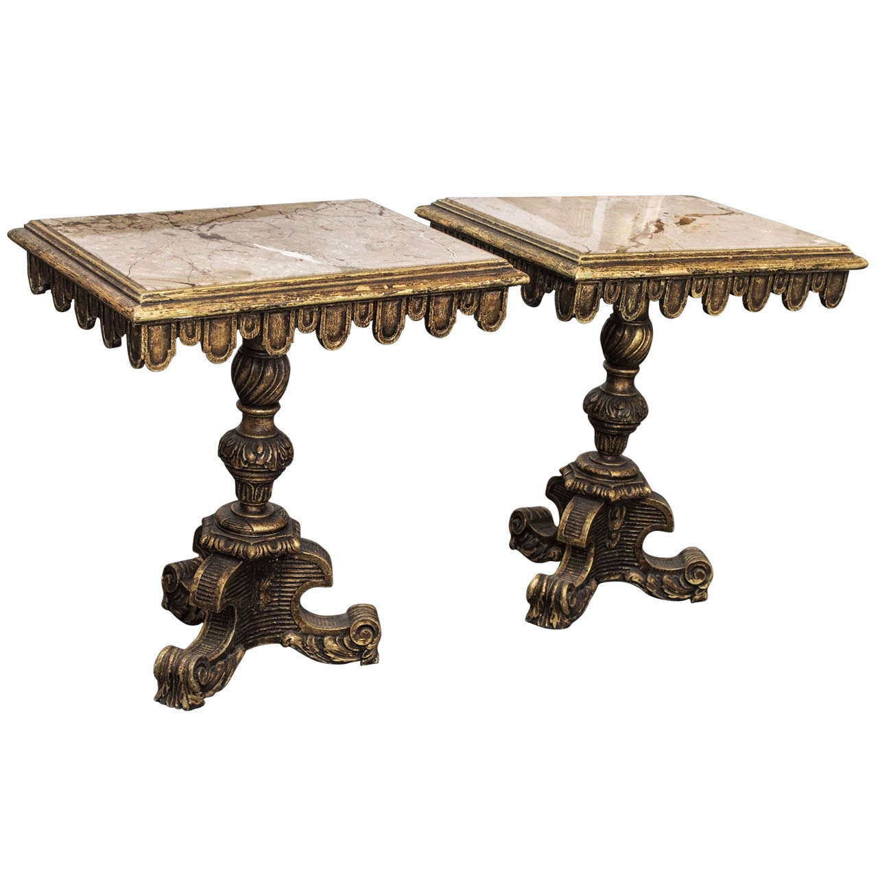 Pair of Italian Side Tables