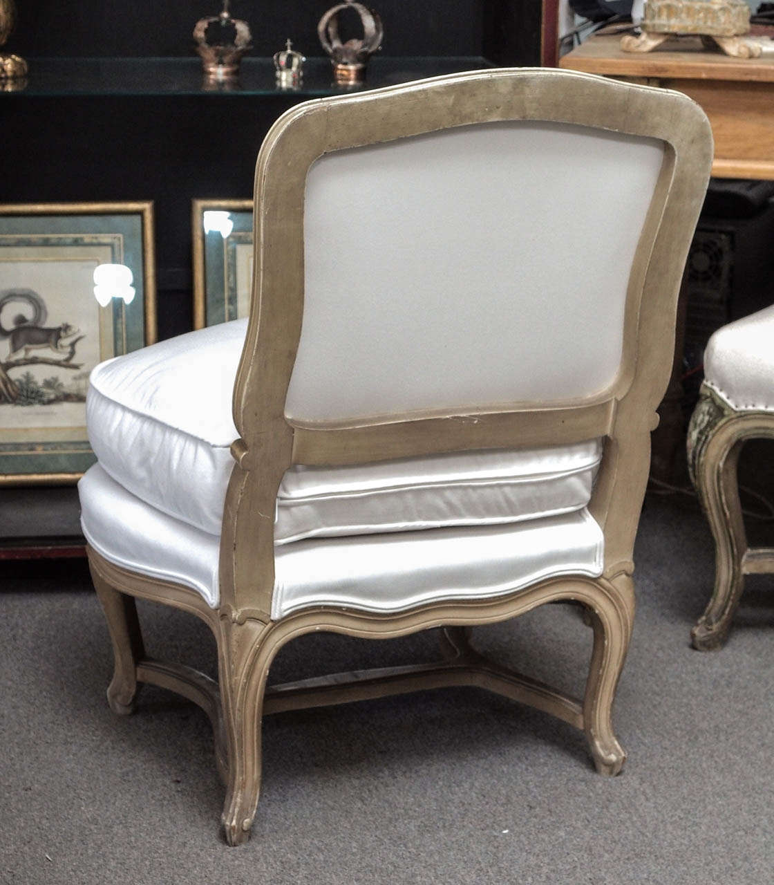 Pair of French Slipper Chairs 2