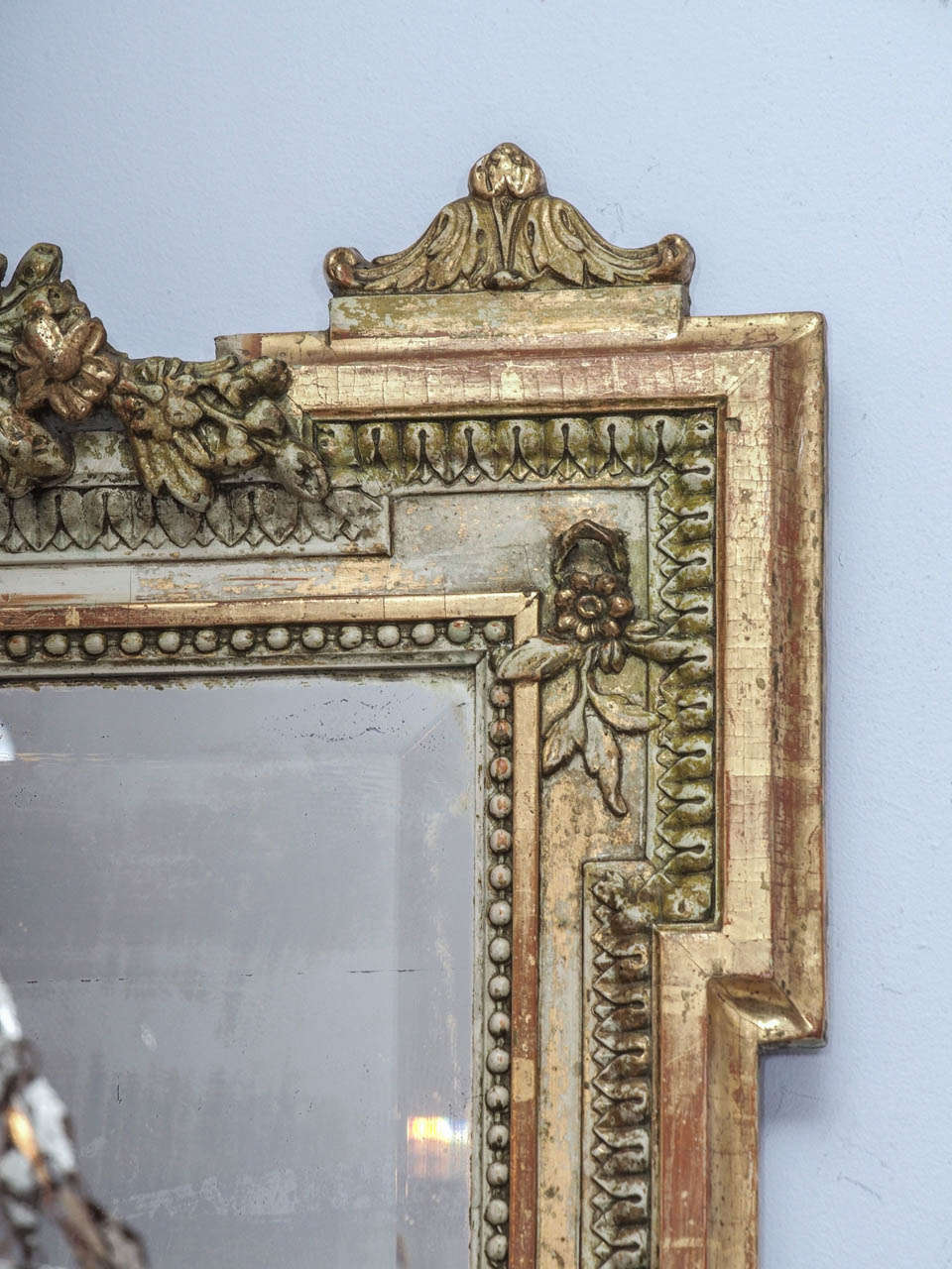 19th Century Louis XVI Style Mirror In Good Condition In New Orleans, LA