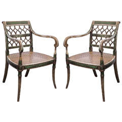 Pair of French Armchairs circa 1920