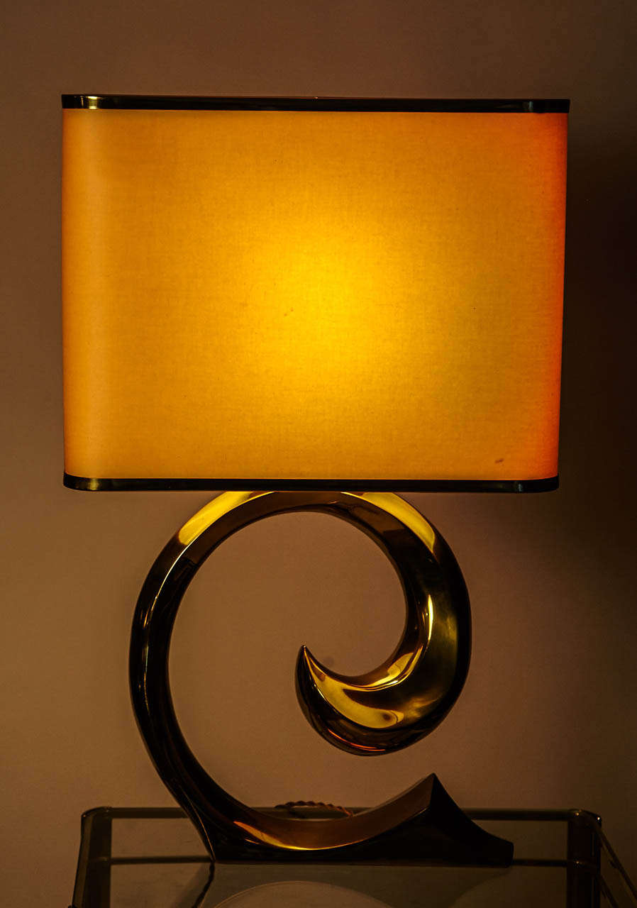 Pair of Brass Table Lamps 3
