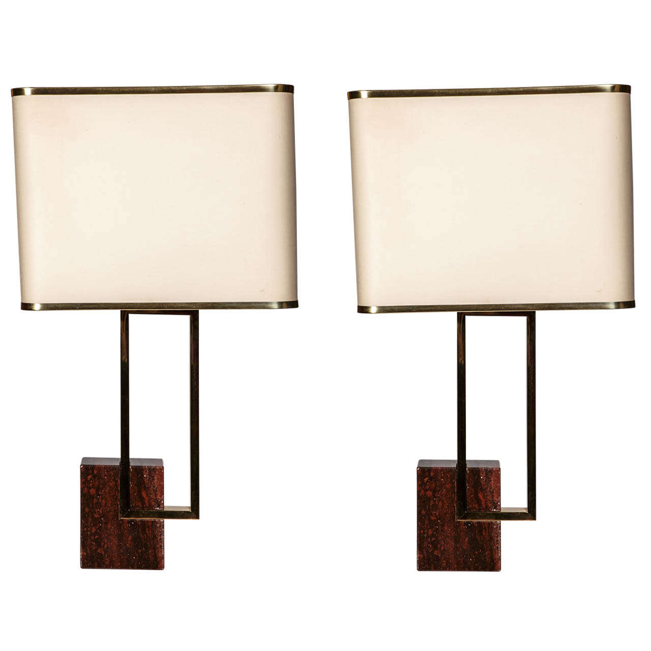 Pair Of Modernist Lamps