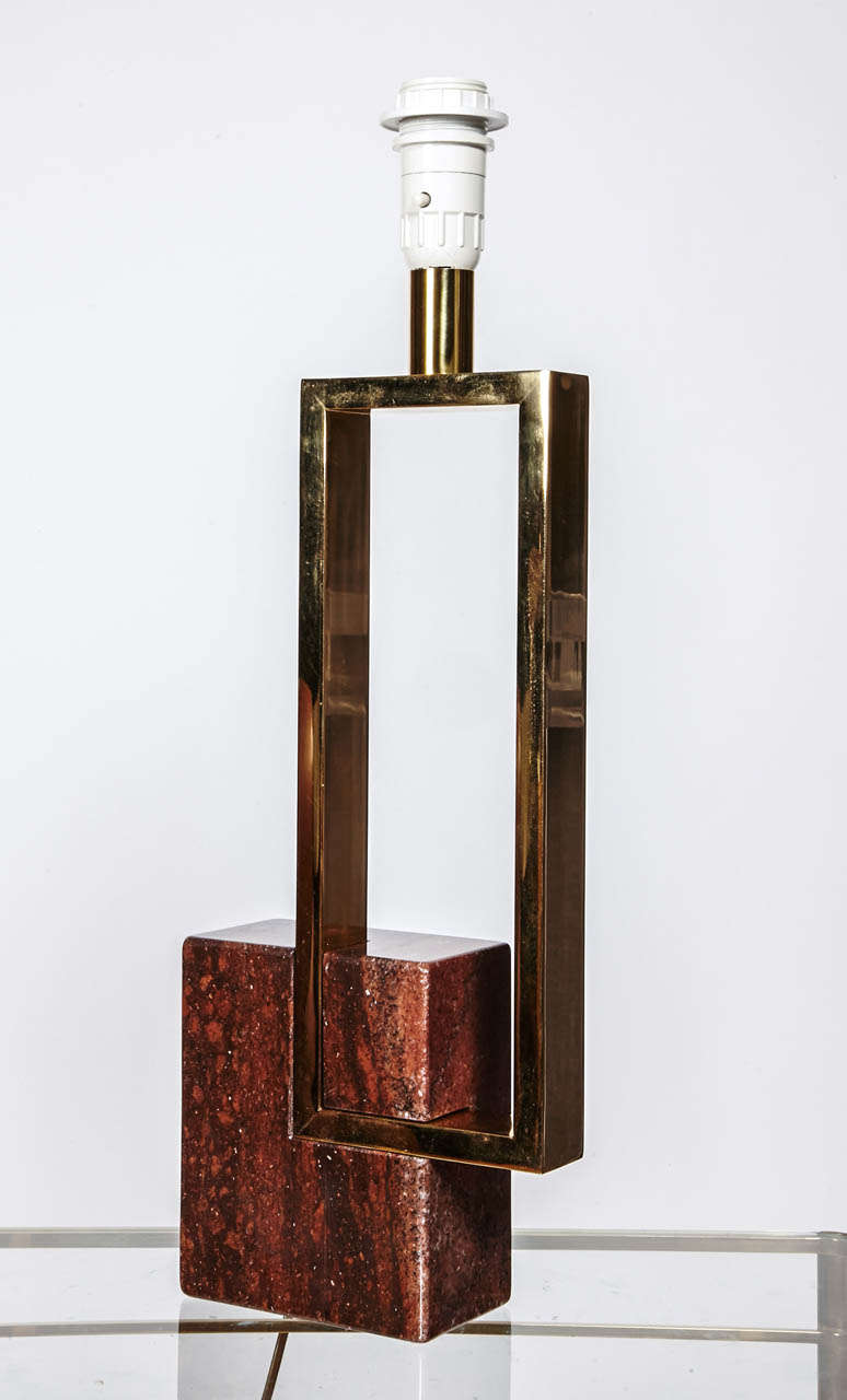 Mid-20th Century Pair Of Modernist Lamps