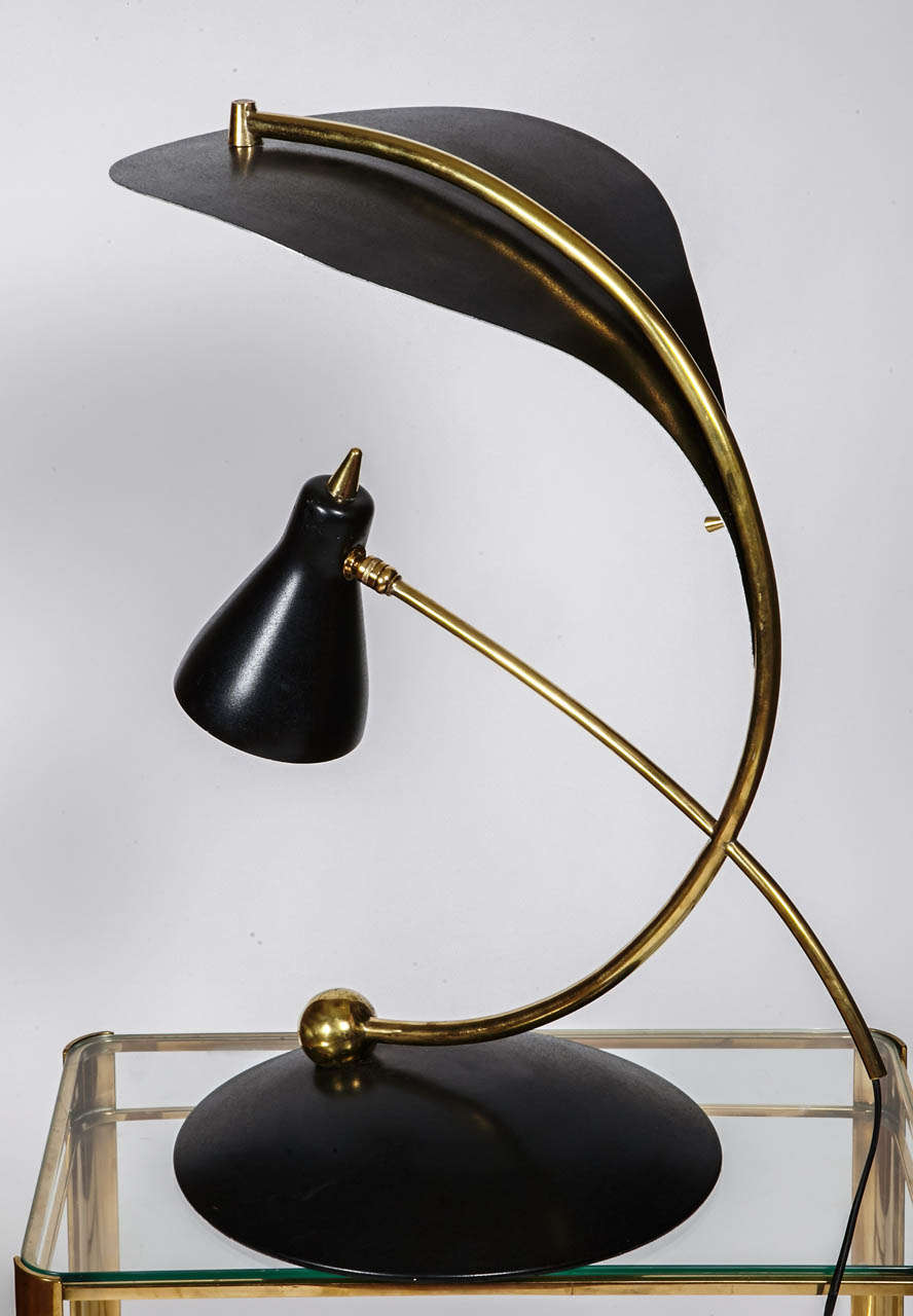 1950's lamp in the style of stilnovo