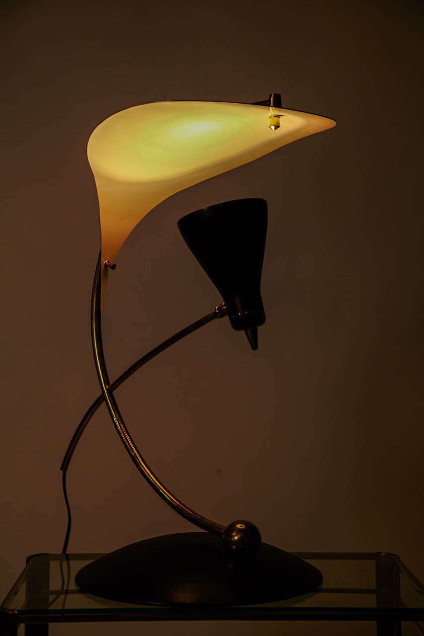 1950's Italian Table Lamp In Excellent Condition In Bois-Colombes, FR