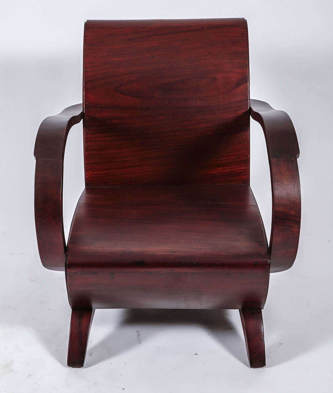 1930s Set of Four Art Deco Armchairs