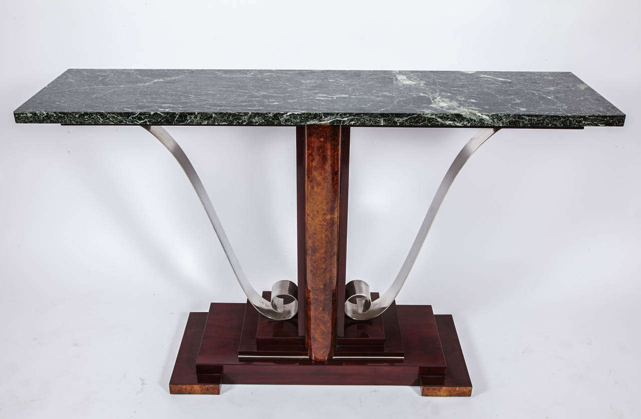 French 1930s Art Deco Console Table