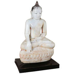 Shan Marble Buddha Myanmar, Burma, circa 1800