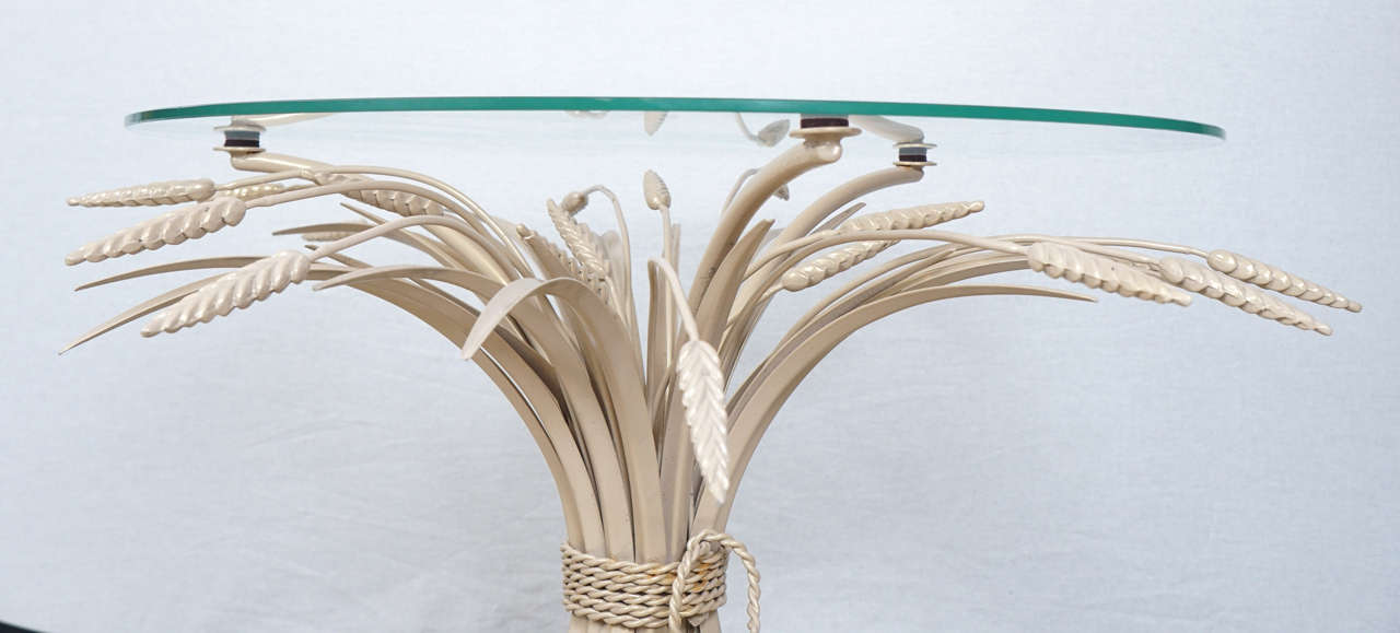 Mid-20th Century Sheaf of Wheat Coffee Table