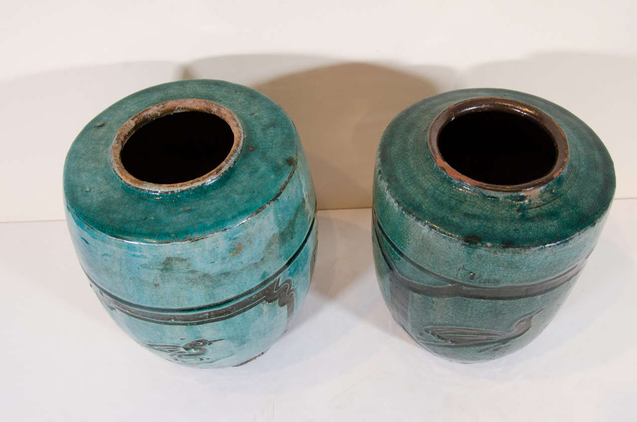antique asian pottery