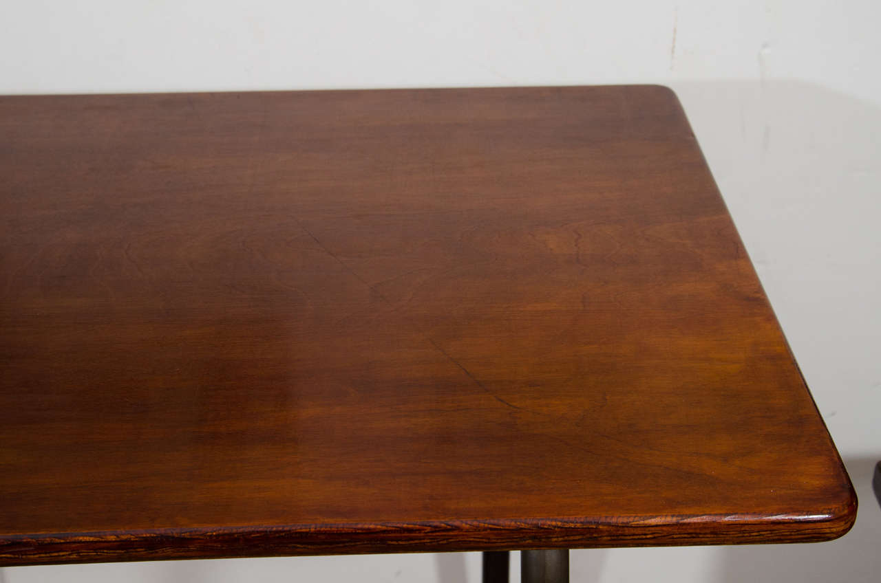 French Schoolhouse Table In Good Condition In New York, NY