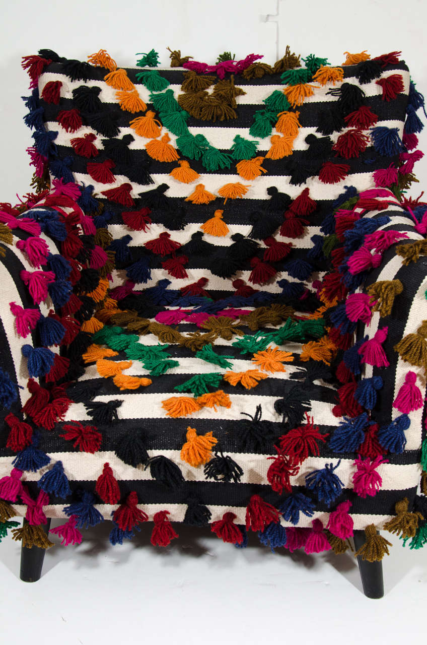 Pom-Pom Chair In Good Condition In New York, NY