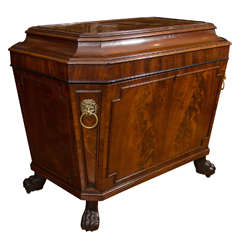 Early 19th Century George IV Mahogany Wine Cooler 9
