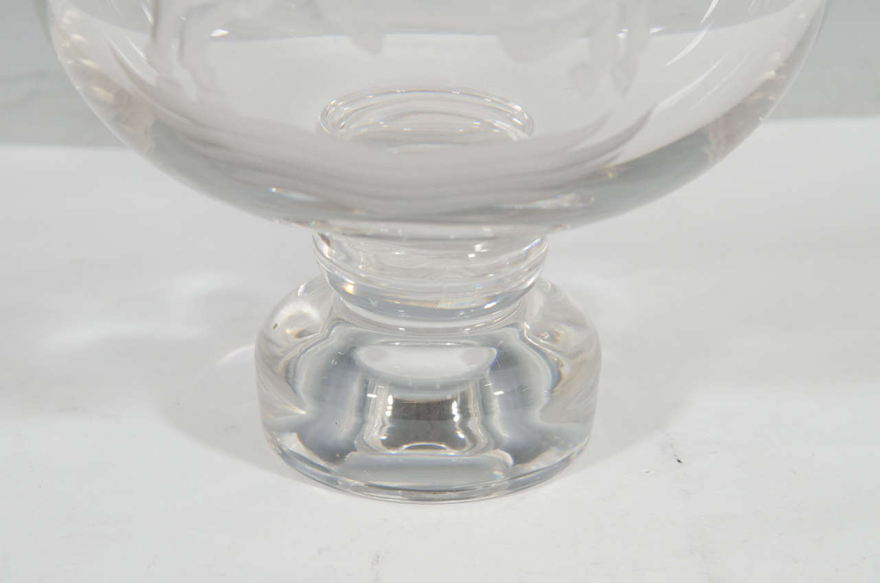 europa glass vase