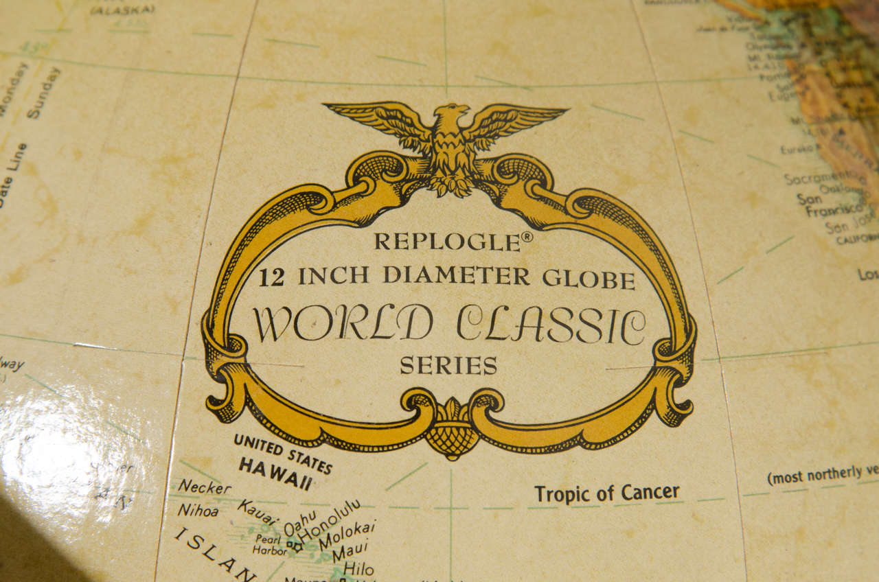 replogle 9 inch world classic globe