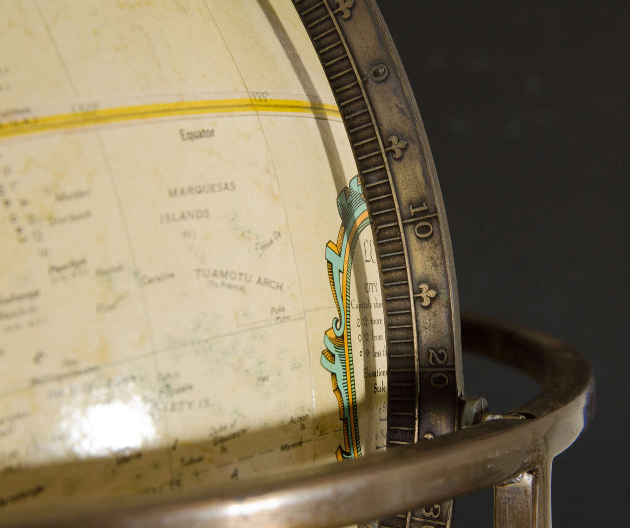 American Midcentury Replogle Diameter Globe on Stand World Classic Series