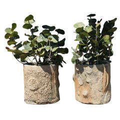 Pair of Faux Bois Jardinières 10
