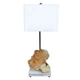 Stunning Oversized Natural Crystal Element Table Lamp
